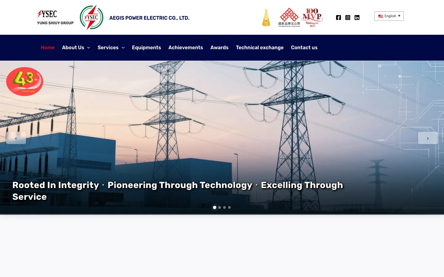 YSEC Group homepage